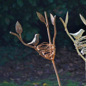 Mini Bird Nest Stake