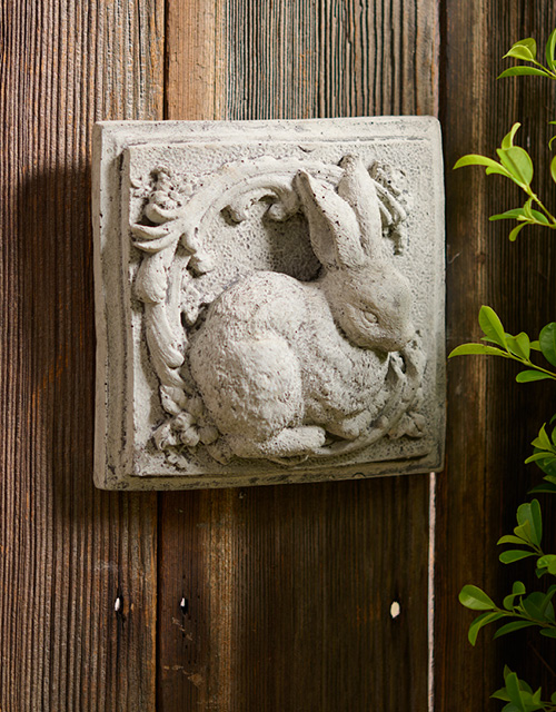 Square Bunny Plaque